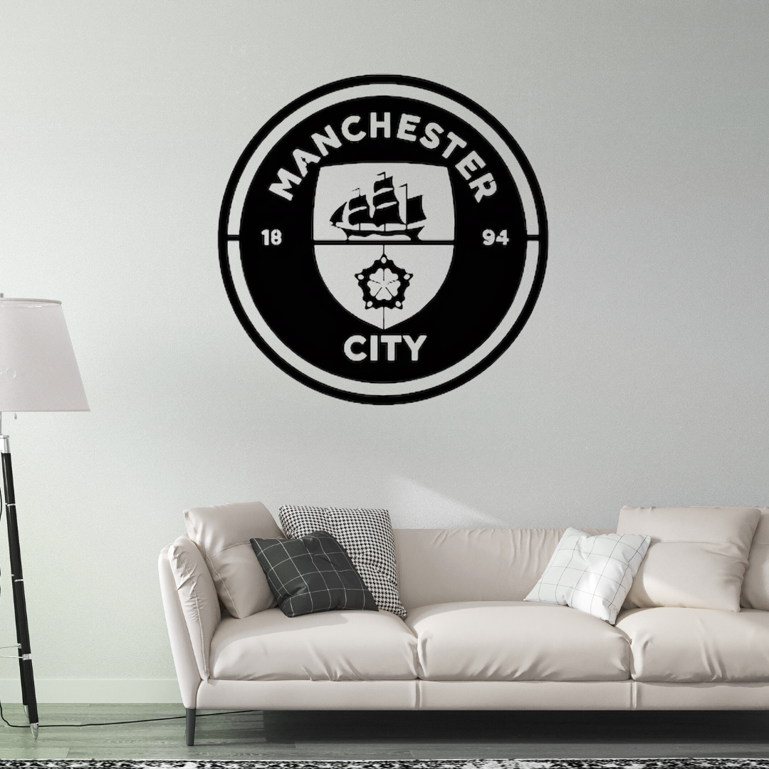 Manchester City wall art